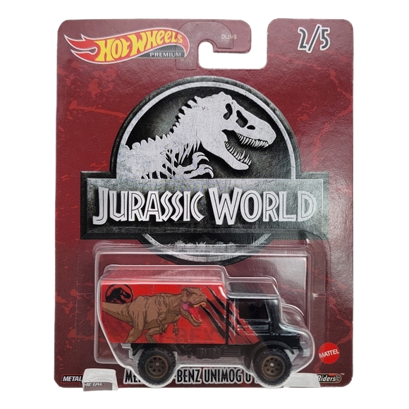 Hot Wheels Premium Jurassic World Real Riders Complete Set 1:64 - Picture 3 of 7